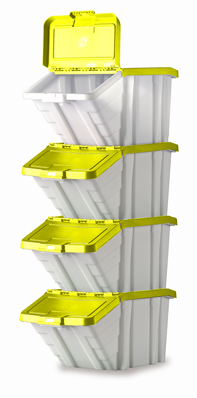 Topstore Yellow Multi-Functional Containers